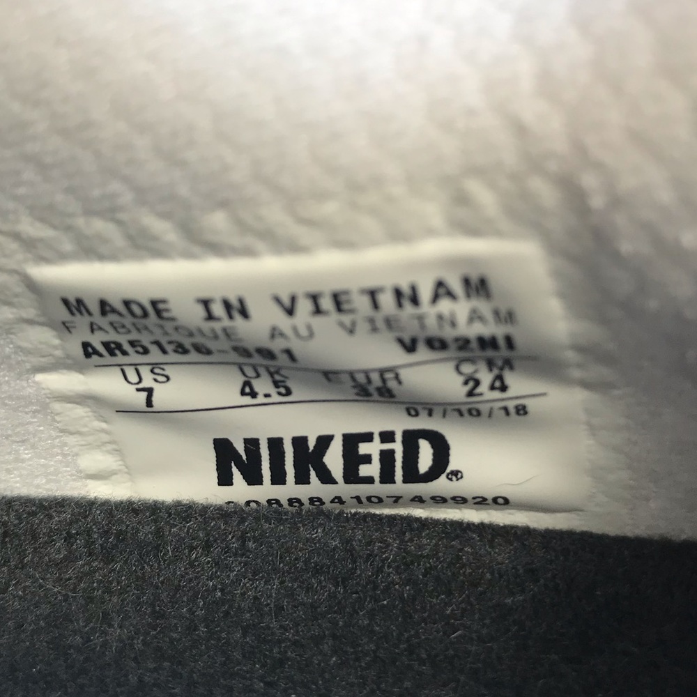 NikeID Metcon 4 White Violet Pink W AUTHENTIC - Picture 8 of 8